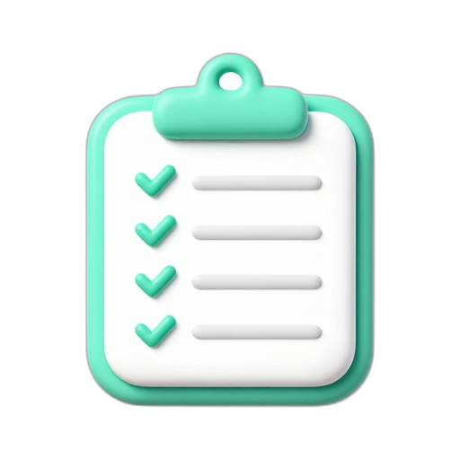 Checklist clipboard