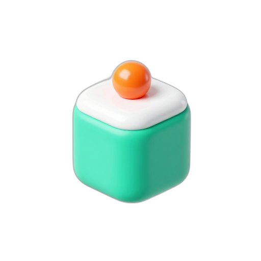 Confetti Cube