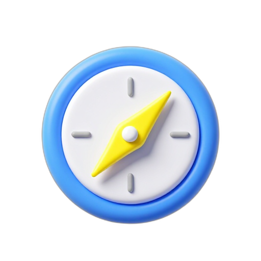 Compass Rounded
